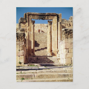 View of the entrance to the Christian Postcard