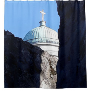 View of the Esztergom Basilica Shower Curtain