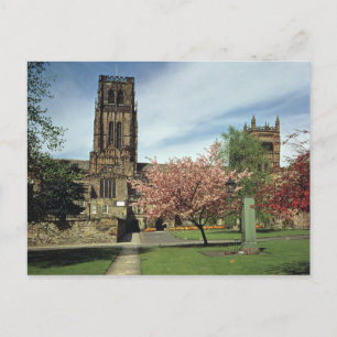 View of the exterior, built 1093-1280 postcard