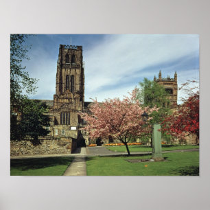 View of the exterior, built 1093-1280 poster