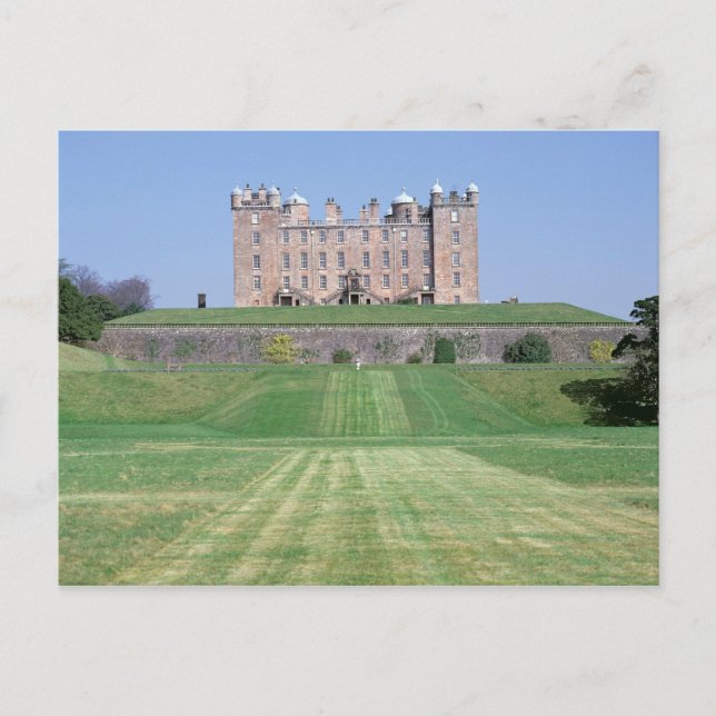 View of the exterior, built 1679-91, postcard (Front)