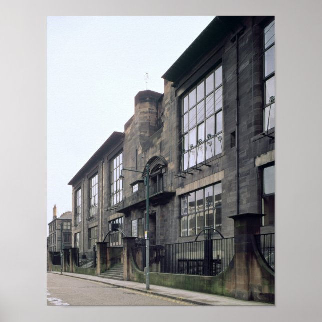 View of the exterior, built 1897-99 poster (Front)