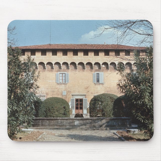 View of the facade, designed for Cosimo Mouse Mat (Front)