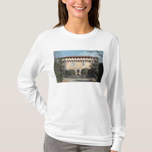 View of the facade, designed for Cosimo T-Shirt (Front)