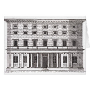 View of the facade of Palazzo Massimi alla Valle,