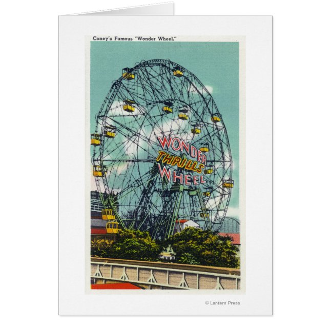 View of the Famous Wonder Ferris Wheel (Front)