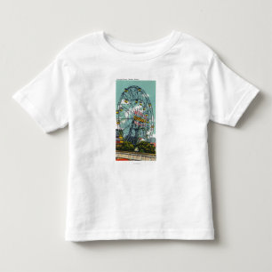 View of the Famous Wonder Ferris Wheel Toddler T-Shirt