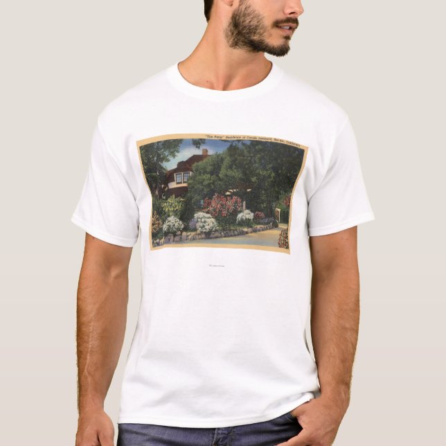 View of "the Farm," Carole Lombard's House T-Shirt (Front)