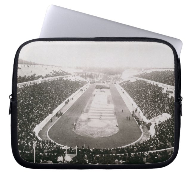 View of the first official Olympic Games in Athens Laptop Sleeve (Front)