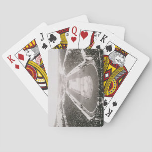 View of the first official Olympic Games in Athens Playing Cards