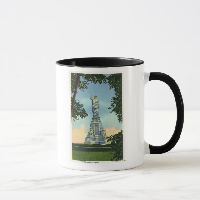 View of the Forefathers Monument # 2 Mug (Right)