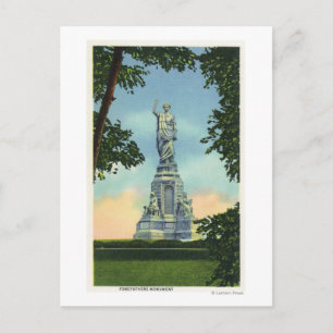 View of the Forefathers Monument # 2 Postcard
