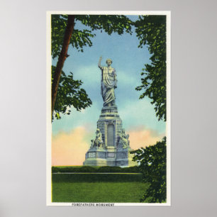 View of the Forefathers Monument # 2 Poster