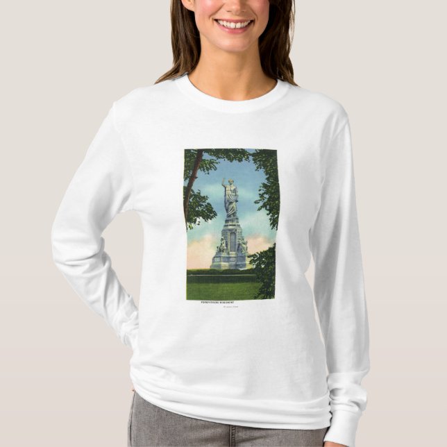 View of the Forefathers Monument # 2 T-Shirt (Front)