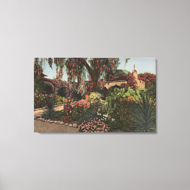 View of the Front Mission Garden Canvas Print (Front)