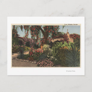 View of the Front Mission Garden Postcard