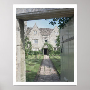 View of the front of the house (photo) poster