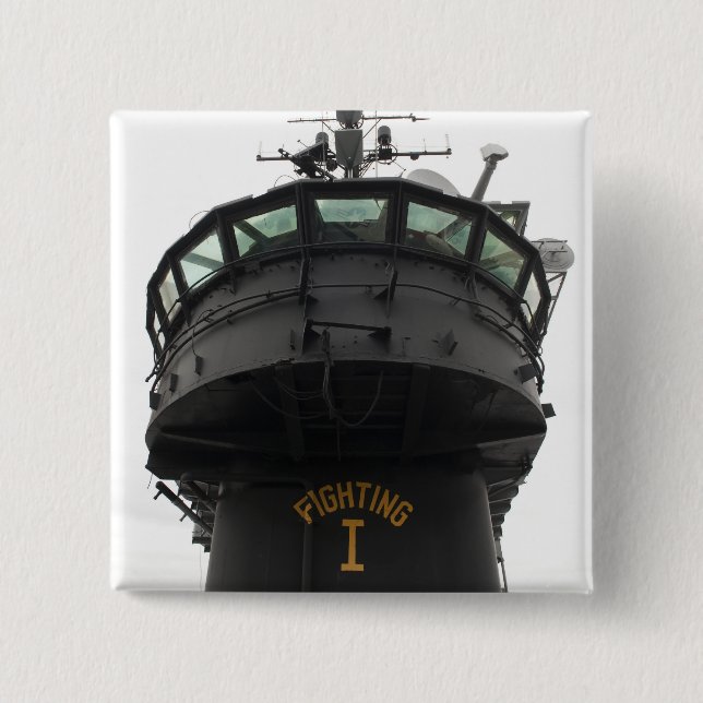 View of the front section of the superstructure 15 cm square badge (Front)