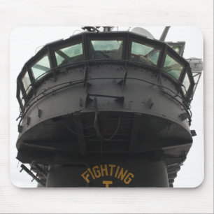 View of the front section of the superstructure mouse mat