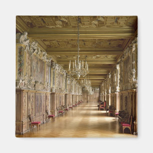 View of the Galerie Francois I, 1528-40 Magnet