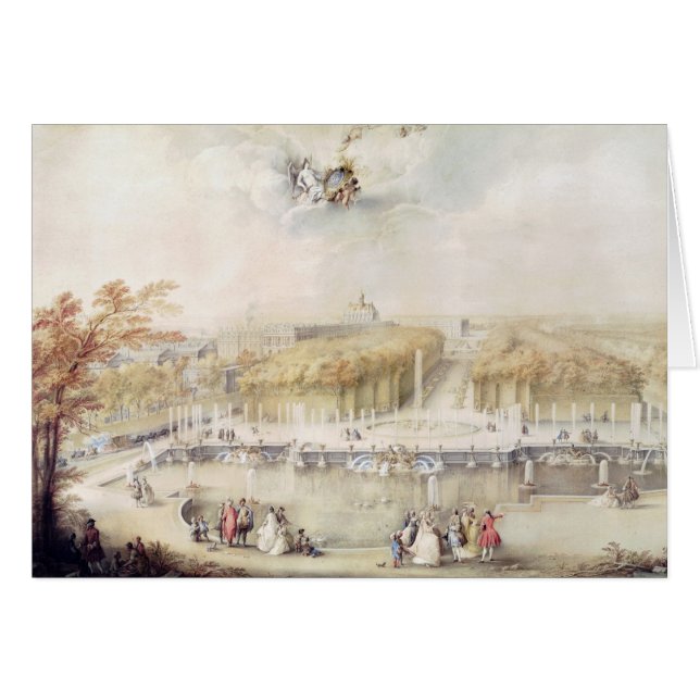 View of the Gardens and the Chateau of Versailles (Front Horizontal)