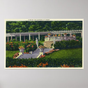 View of the Gardens at Yaddo Poster