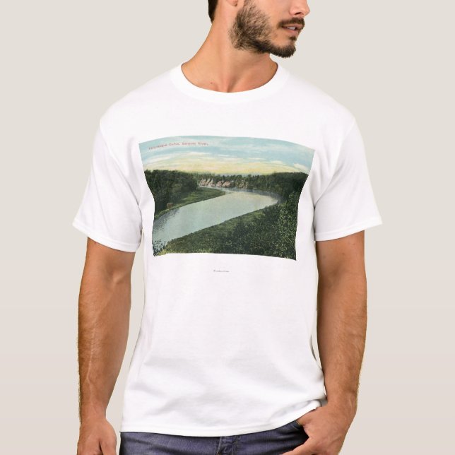 View of the Genesee River T-Shirt (Front)