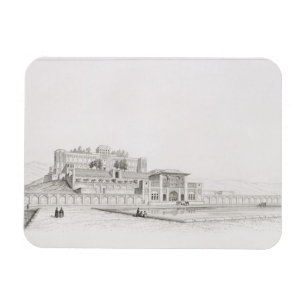 View of the Golestan Qajar Palace 'Kasr l Kadjar', Magnet