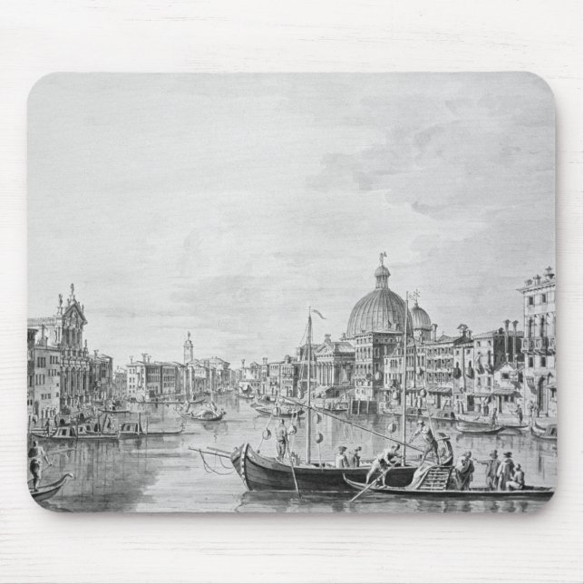 View of the Grand Canal, Venice, c.1800 Mouse Mat (Front)