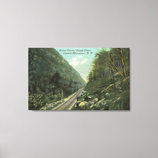 View of the Grand Canyon and Stoney Clove Canvas Print