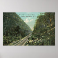 View of the Grand Canyon and Stoney Clove