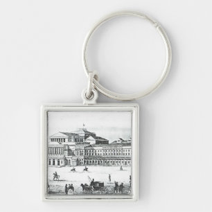 View of the Grand Theatre, Warsaw Key Ring