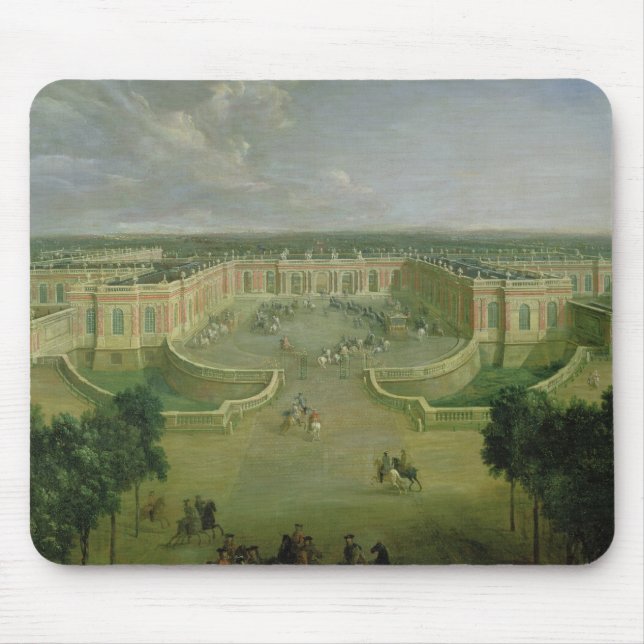 View of the Grand Trianon, 1722 Mouse Mat (Front)
