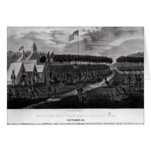 View of the Great Treaty Held at Prairie du