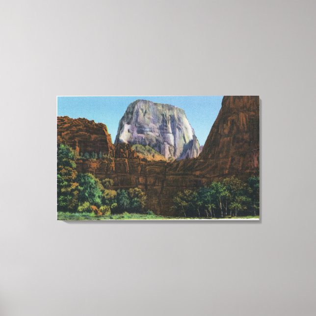 View of the Great White Throne Canvas Print (Front)