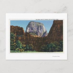 View of the Great White Throne Postcard