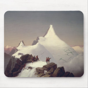 View of the 'Grossglockner' mountain Mouse Mat