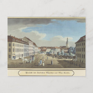 View of the Hackescher Markt Postcard