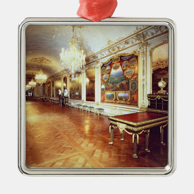 View of the Hall of Battles Metal Tree Decoration (Front)