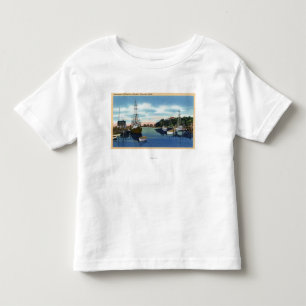 View of the Harbour, Martha's Vineyard Toddler T-Shirt