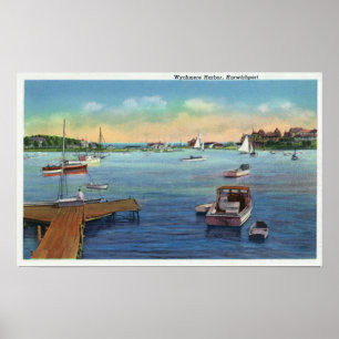 View of the Harwichport Wychmere Harbour Poster