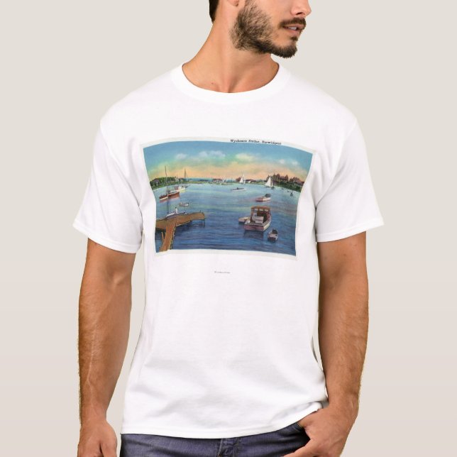 View of the Harwichport Wychmere Harbour T-Shirt (Front)