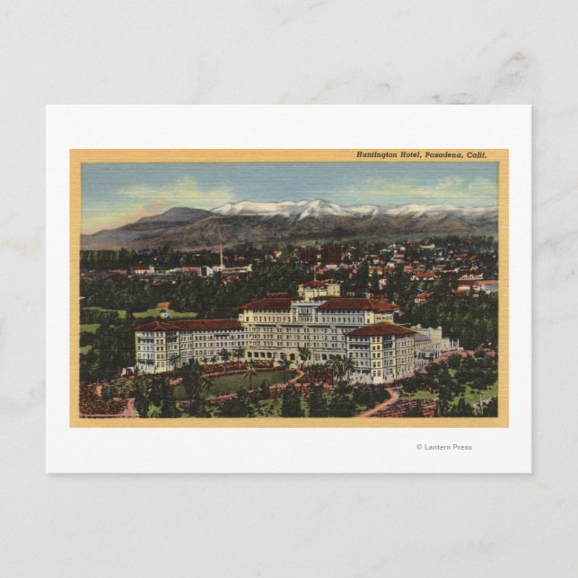 View of the Huntington Hotel Postcard (Front)
