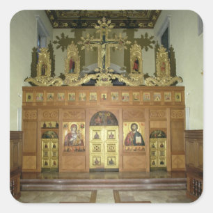 View of the Iconostasis, 1641 (photo) (see 137901 Square Sticker