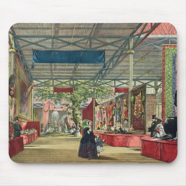 View of the India section of the Great Exhibition Mouse Mat (Front)