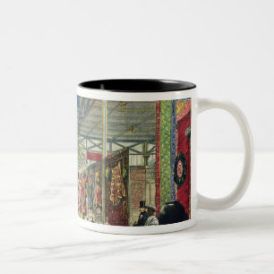 View of the India section of the Great Exhibition Two-Tone Coffee Mug