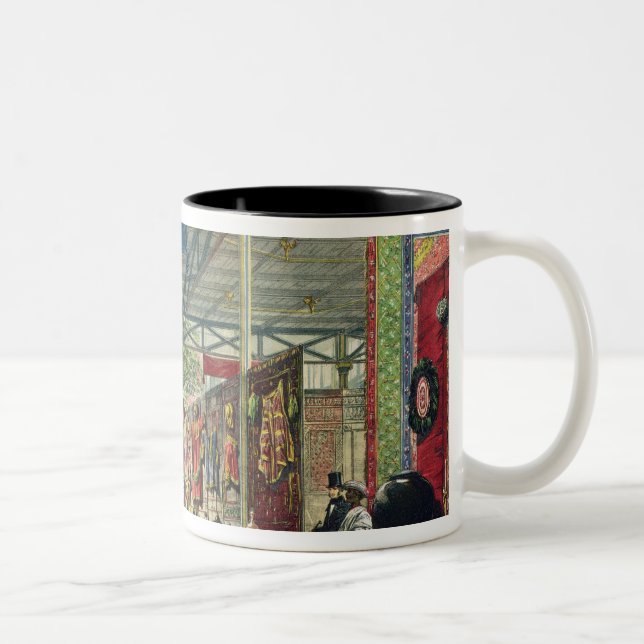 View of the India section of the Great Exhibition Two-Tone Coffee Mug (Right)