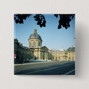 View of the Institut de France from the Quai 15 Cm Square Badge