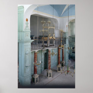 View of the interior of the Cavaillon Poster