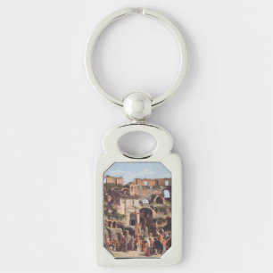 View of the interior of the Colosseum  Key Ring